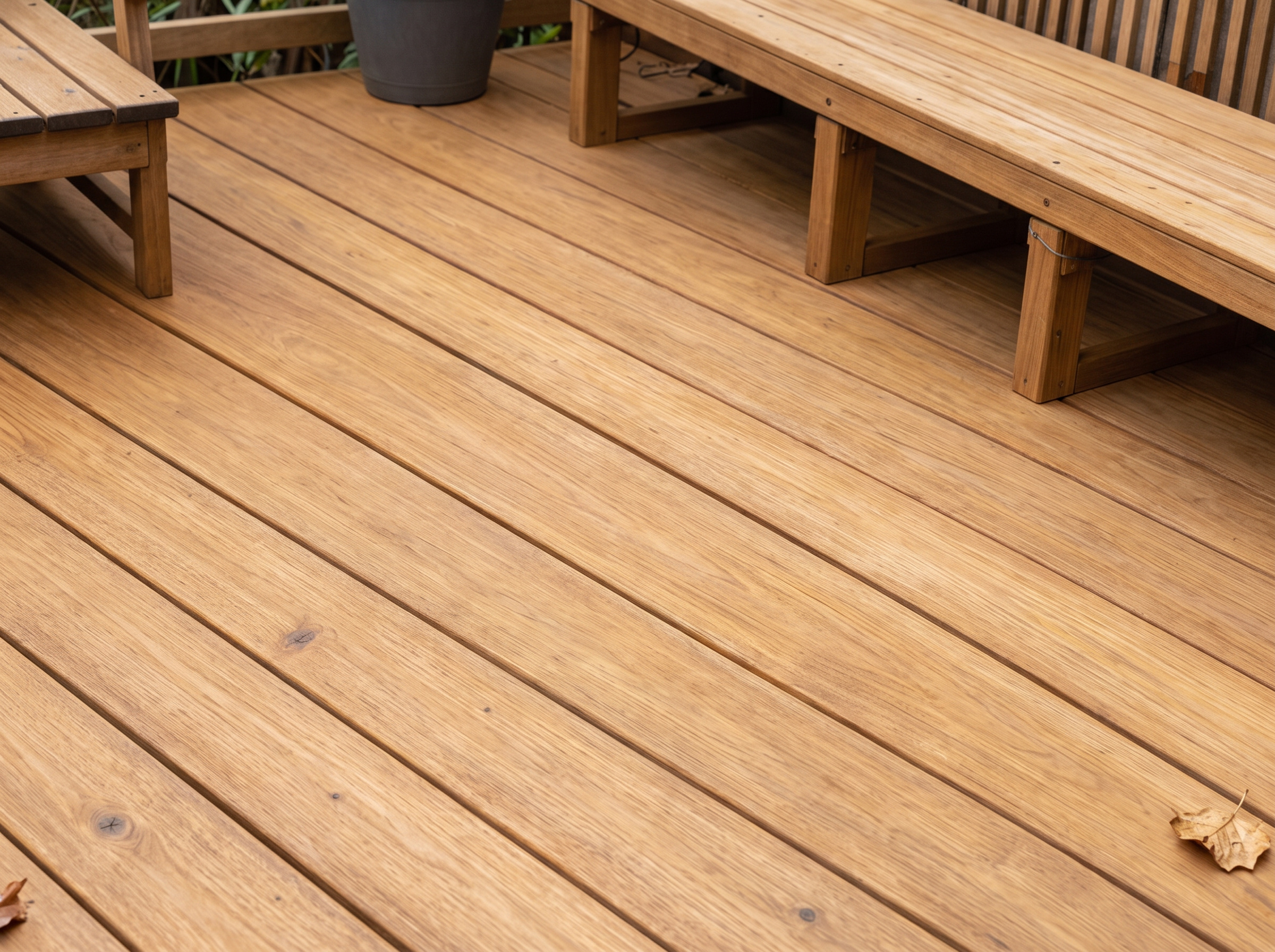Terrasse extérieure — après