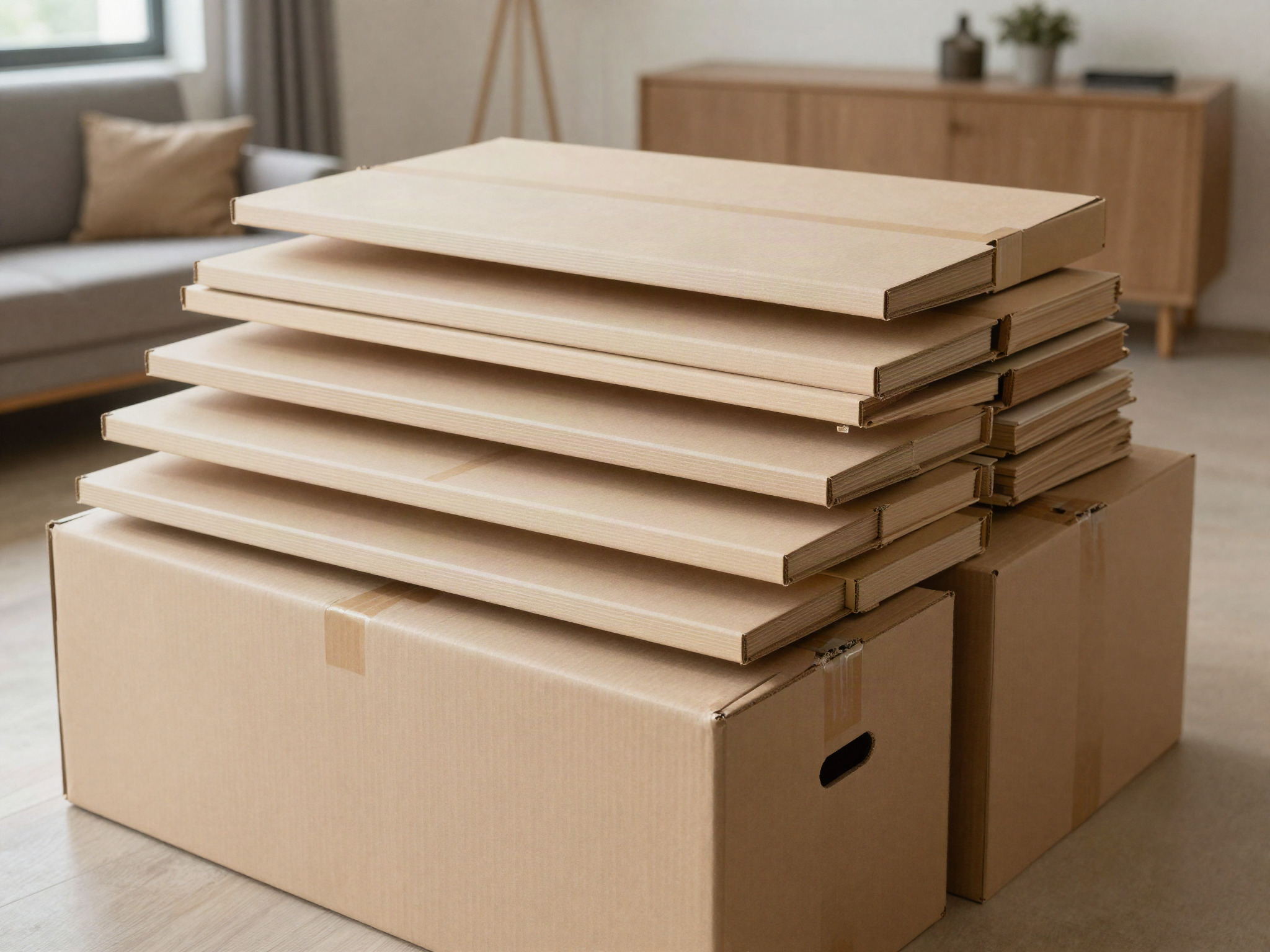 Livraison de mobilier — avant